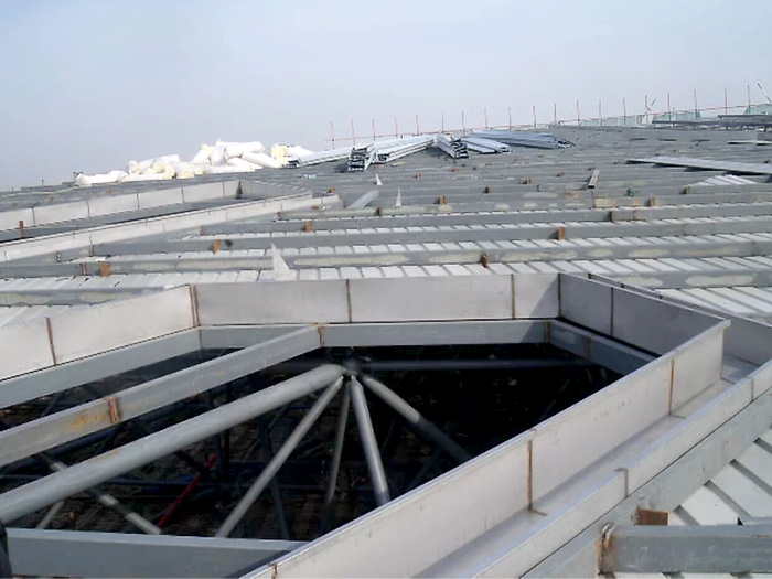 东城安吉县体育馆网架