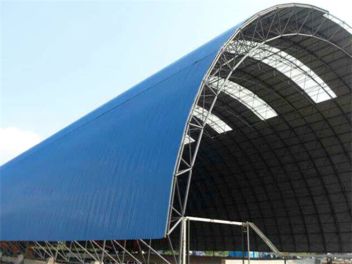 东城国电安庆电厂干煤棚网架