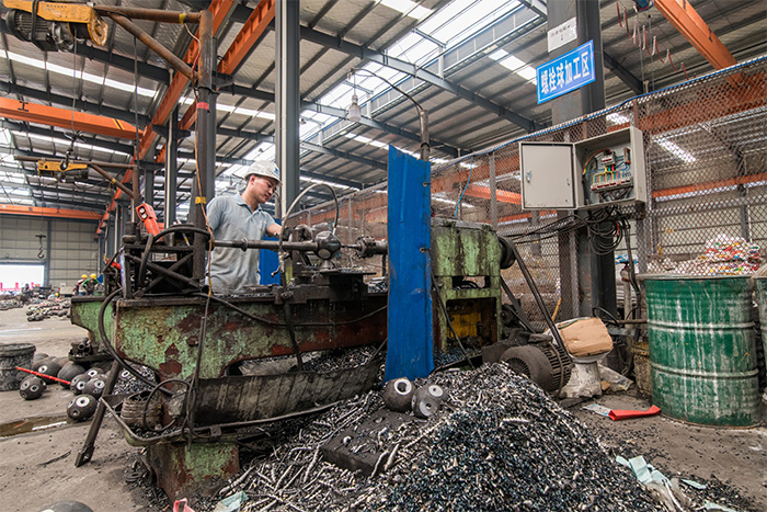 东城网架配件车间